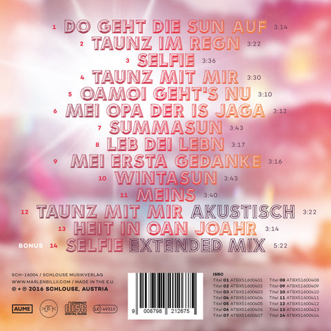 SELFIE (Album) + Autogrammkarte und persönlicher Widmung