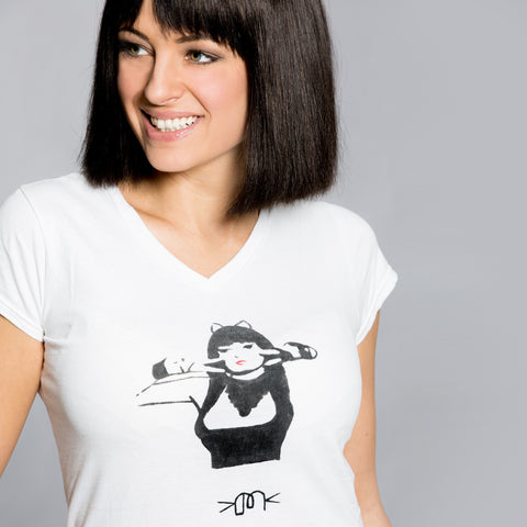 Marlen Billii T-Shirt für Frauen